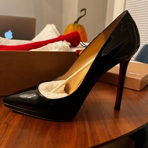 Authentic Louboutin heels Pigalle Plato 120